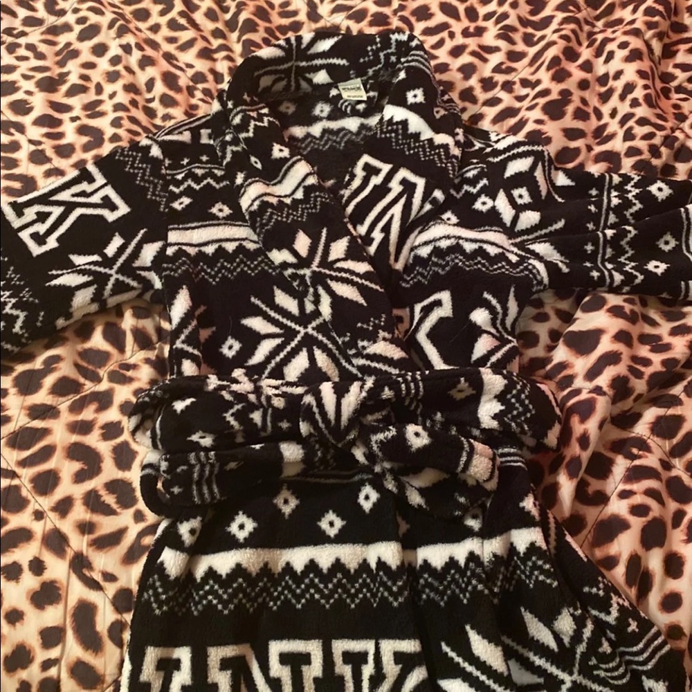 Victoria’s Secret pink robe